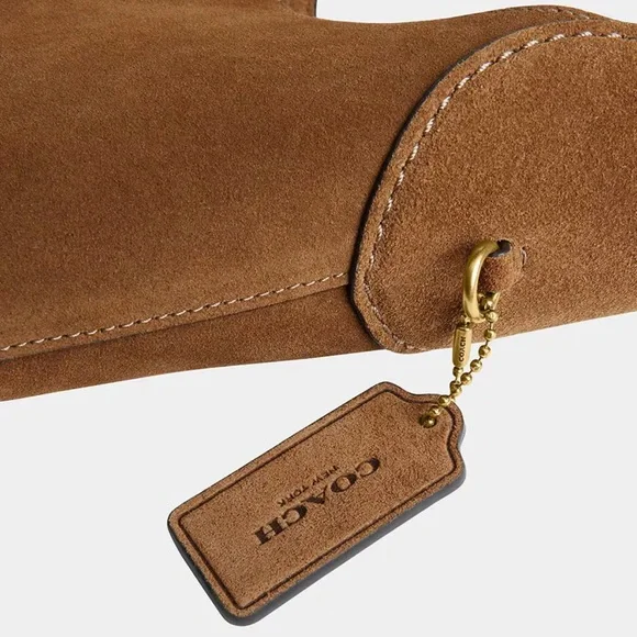 COACH Brooklyn 28 Suede Hobo Bag - Picture 6 of 6